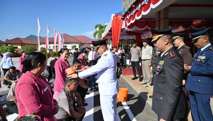 Wakil Bupati Tapteng Hadiri Peringatan Hari Bhayangkara ke 79