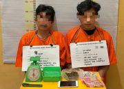 Sat Narkoba Polres Tapteng Amankan Pengedar Ganja di Hajoran